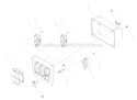 Page B Diagram and Parts List for 030361-0  Briggs and Stratton Generator
